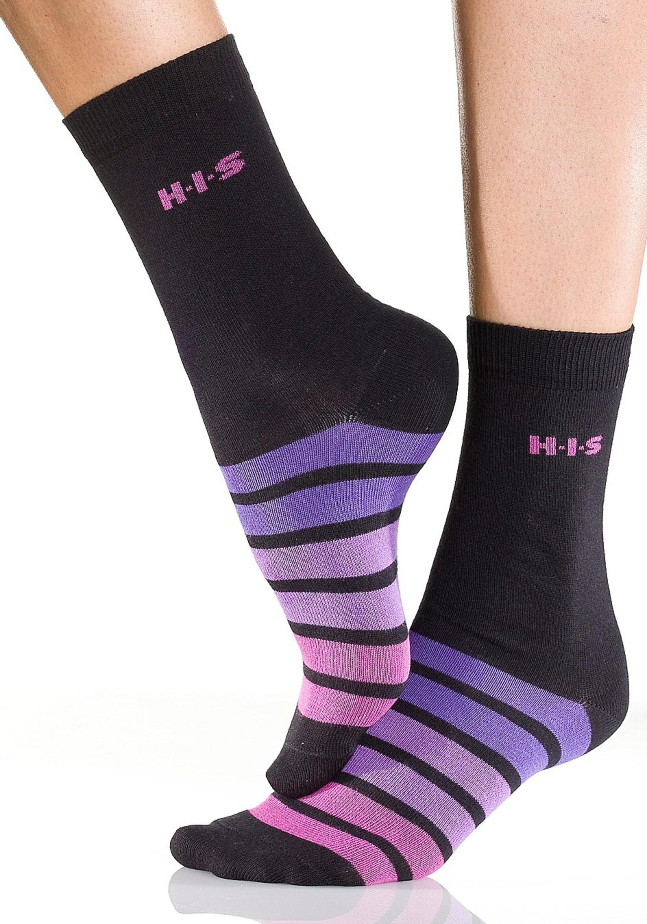 Chaussettes H.I.S en noir