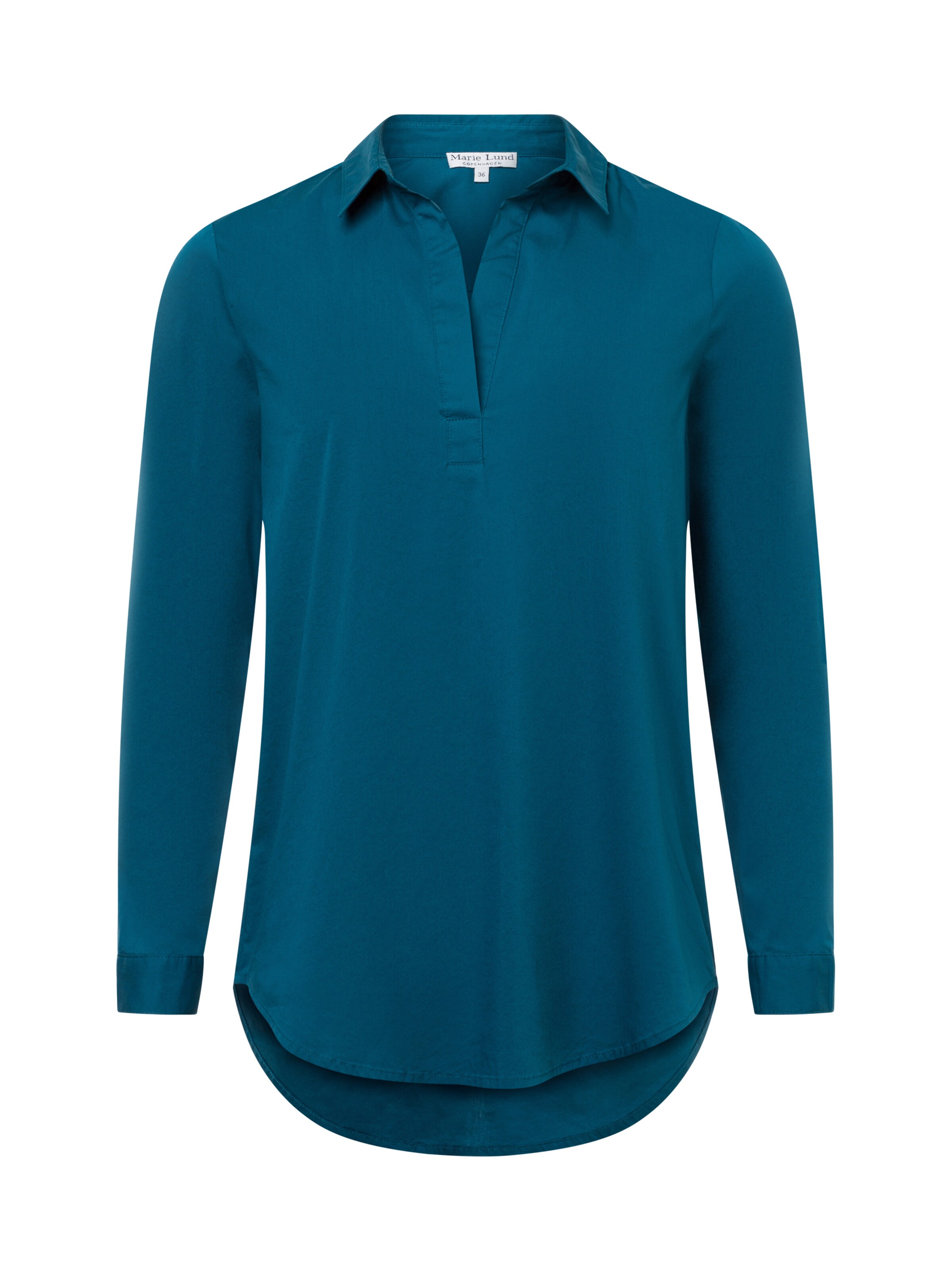 Marie Lund Blouse in Blue: front