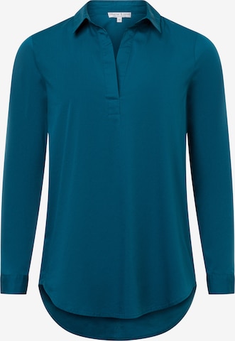 Marie Lund Blouse in Blue: front