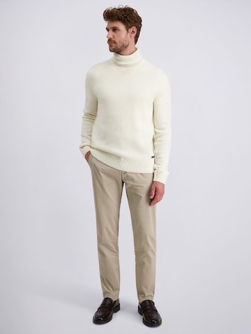 PIERRE CARDIN Tapered Chino 'Calais' in Beige