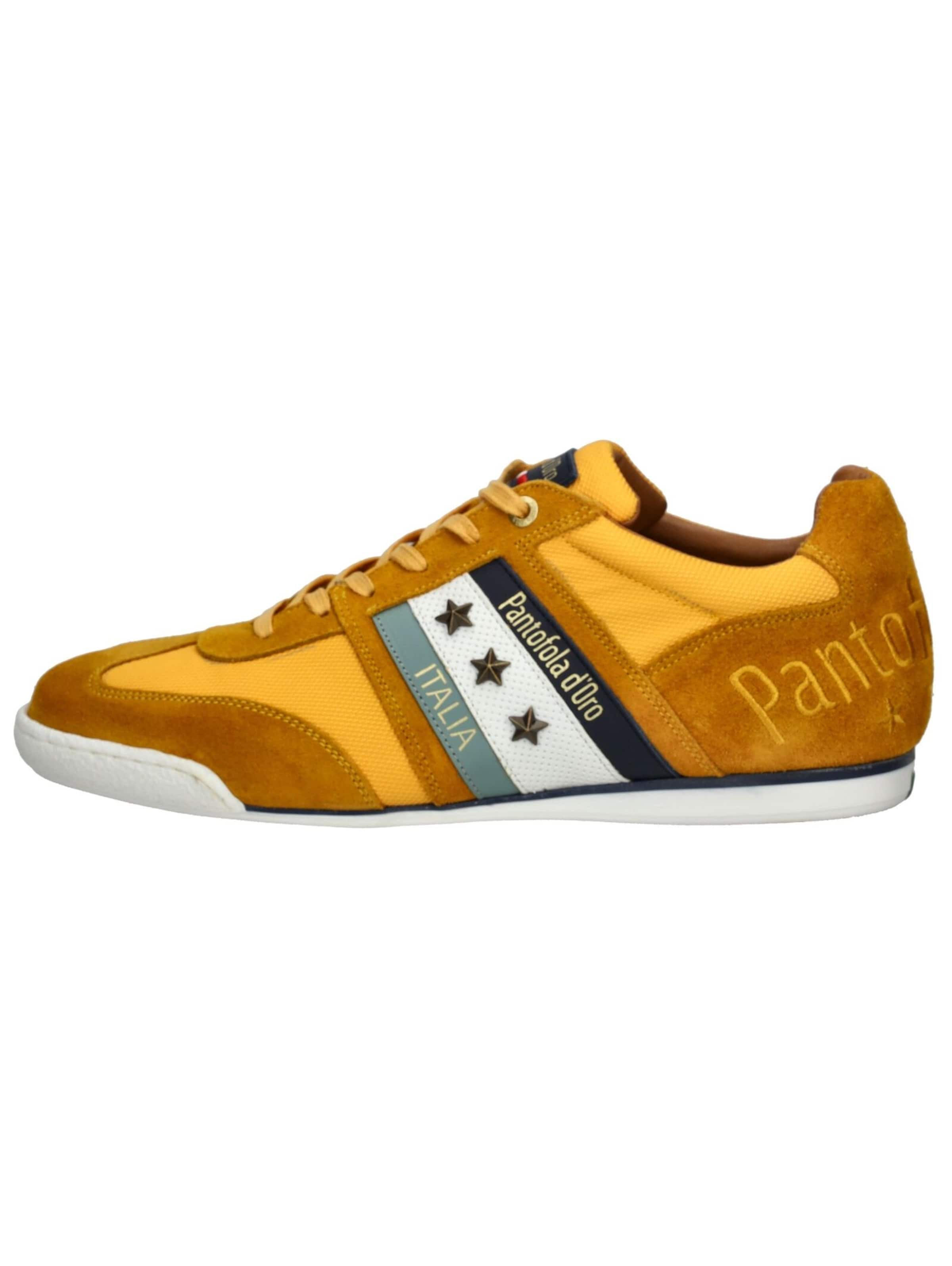 PANTOFOLA D'ORO Platform trainers 'Imola' in Yellow