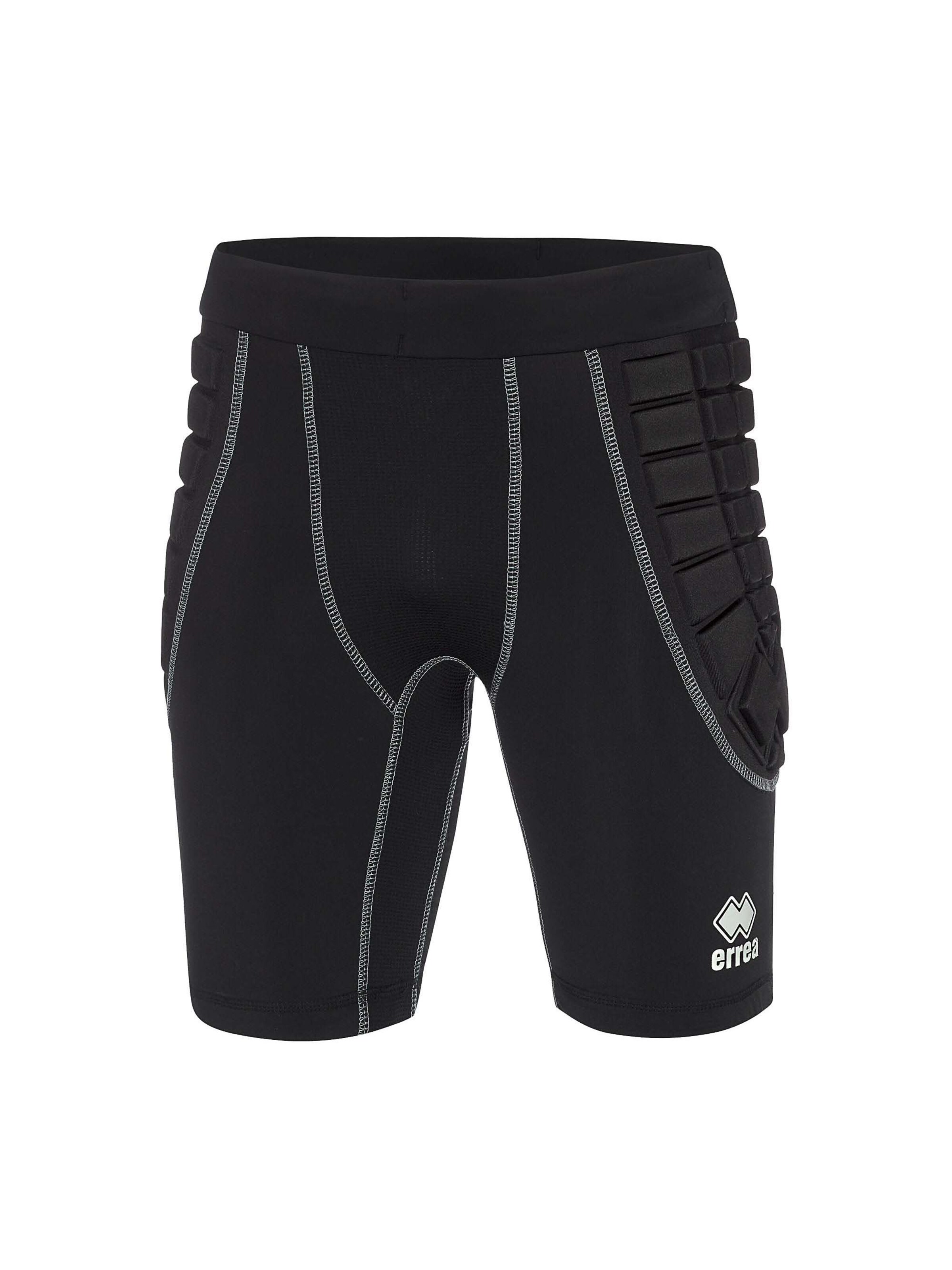 Errea Skinny Sporthose 'Cayman' in Schwarz: Vorderseite