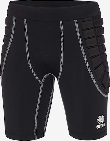 Skinny Pantalon de sport 'Cayman' Errea en noir : devant