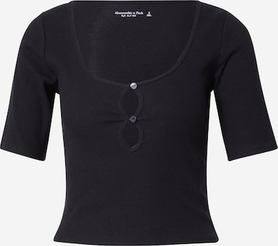 Tricou Abercrombie & Fitch pe negru, Vizualizare produs
