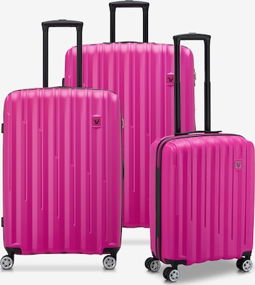 Roncato Kofferset 'Element' in Pink: Vorderseite