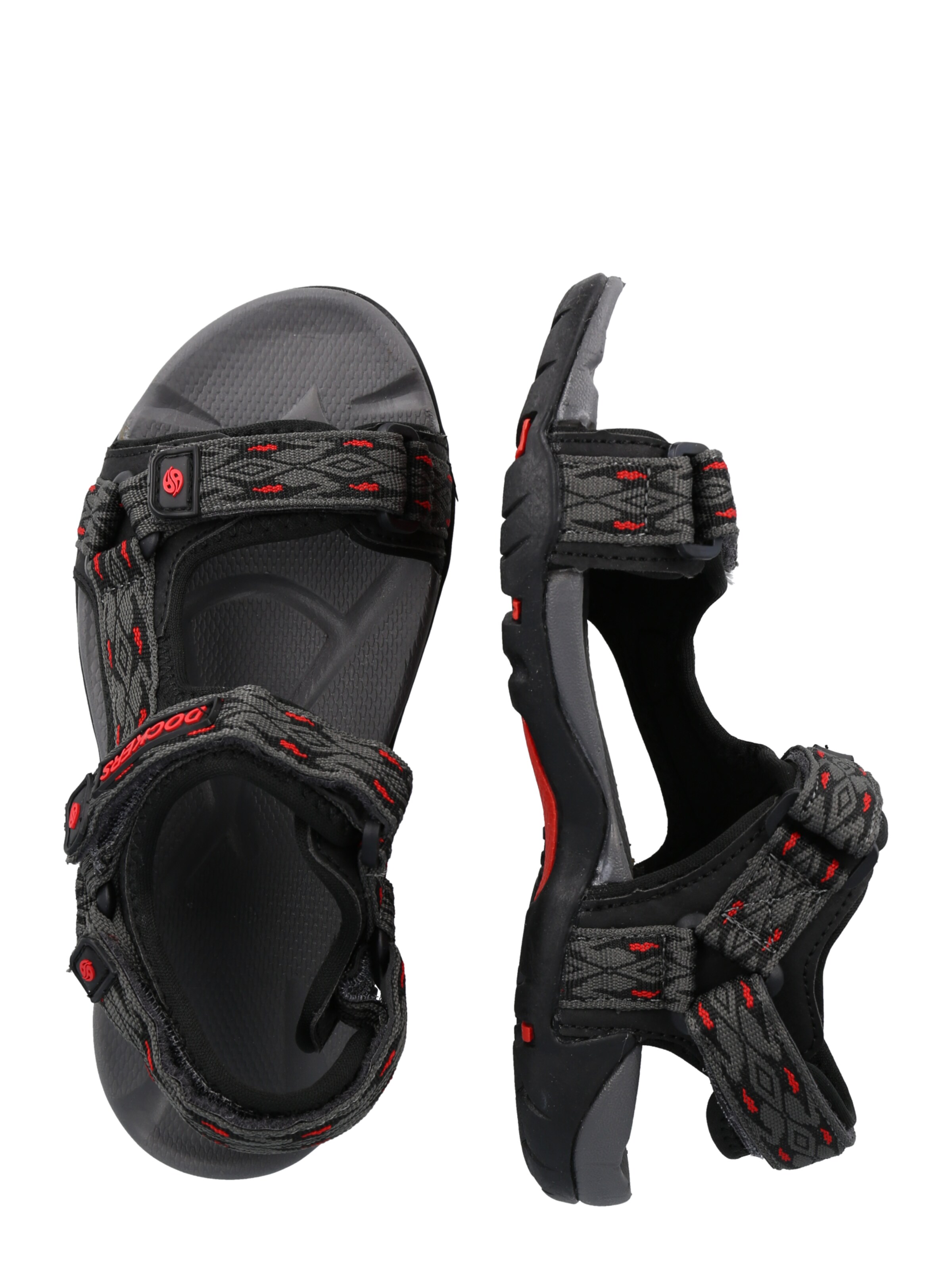 Chaussures ouvertes Dockers by Gerli en noir