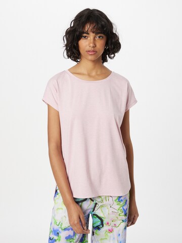 ICHI T-shirt i rosa: framsida