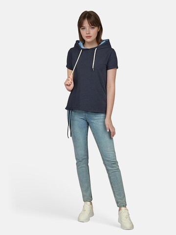 salzhaut Shirt 'Utflog' in Blau
