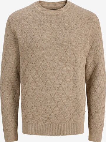 Pullover di JACK & JONES in beige: frontale