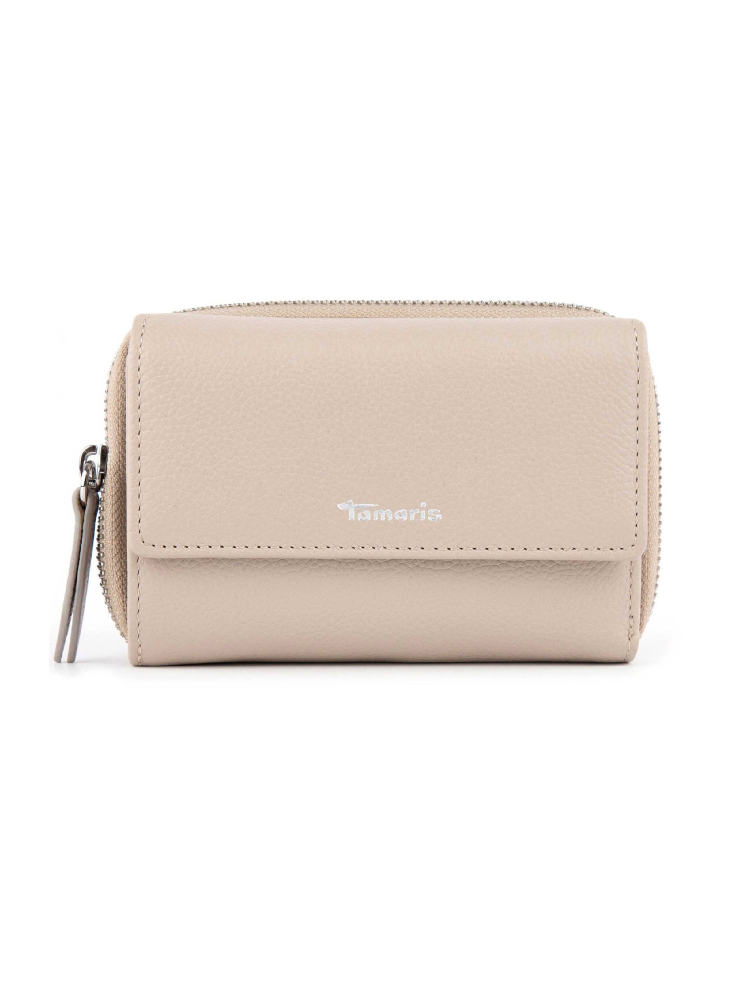 Porte-monnaies 'Amanda' Tamaris en beige : devant