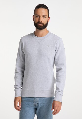 DreiMaster Vintage Sweatshirt in Grey: front