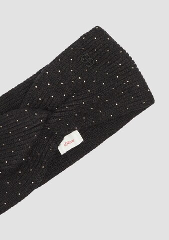 s.Oliver Stirnband in Schwarz