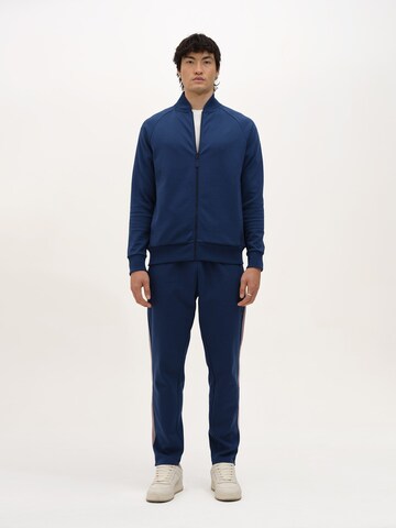 Rockupy Sweatjacke 'Yalle'‌‌‌‌‌‌‌‌‌‌ in Blau: Vorderseite