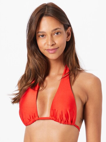 Hunkemöller Triangle Bikini Top 'BoraBora' in Red: front