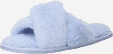 Hunkemöller - Pantufa 'Lia' em azul: frente