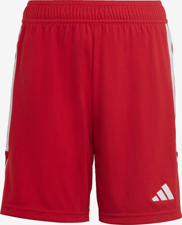 ADIDAS PERFORMANCE Workout Pants 'Tiro 23 League' in Red: front