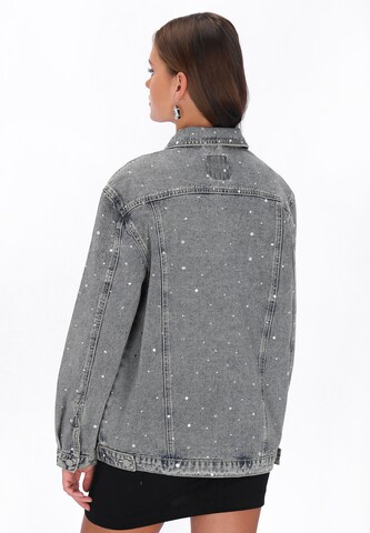 myMo at night - Casaco meia-estação 'Party' em cinzento