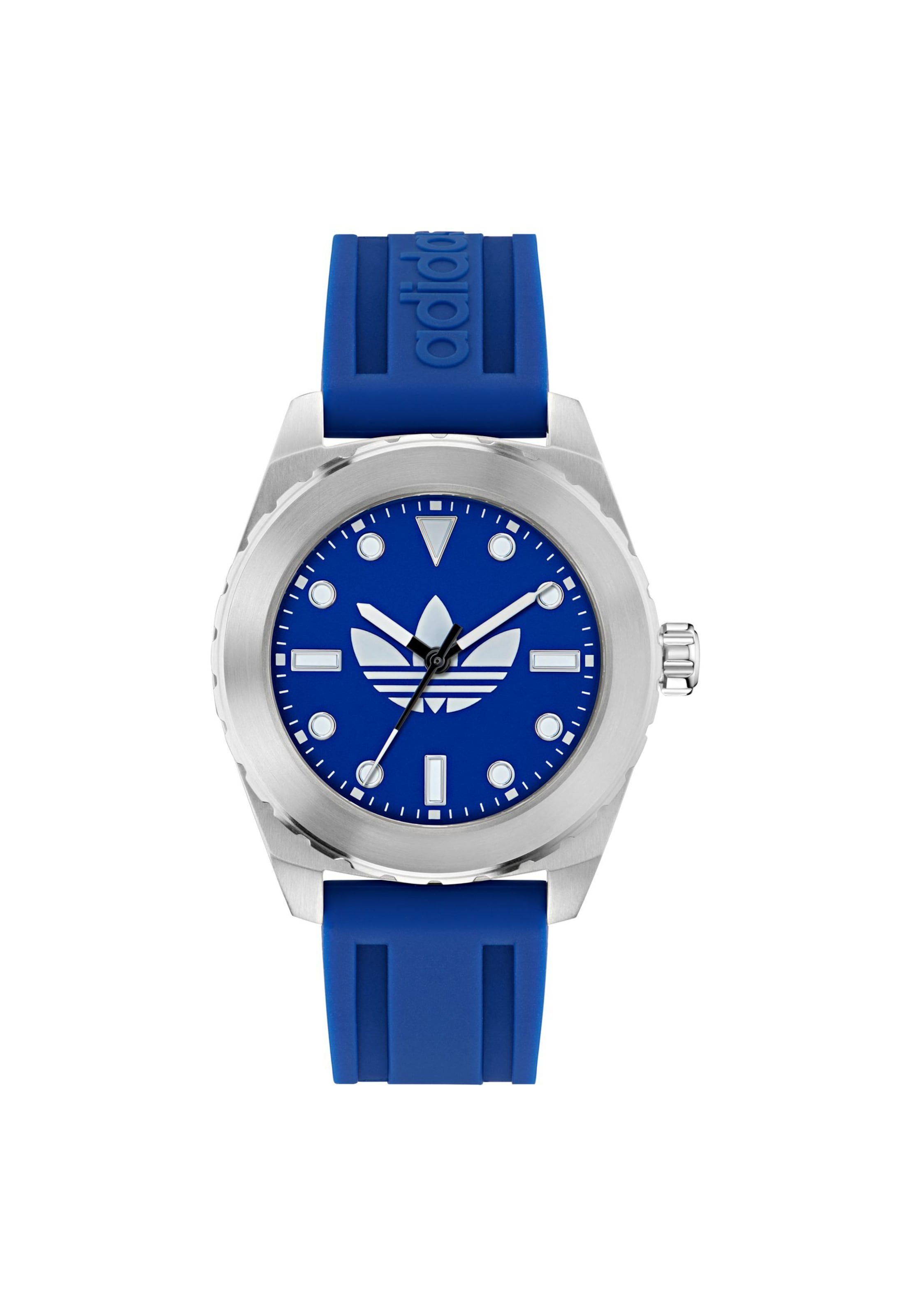 Montre à affichage analogique 'DISCOVERER ONE' ADIDAS ORIGINALS en bleu : devant