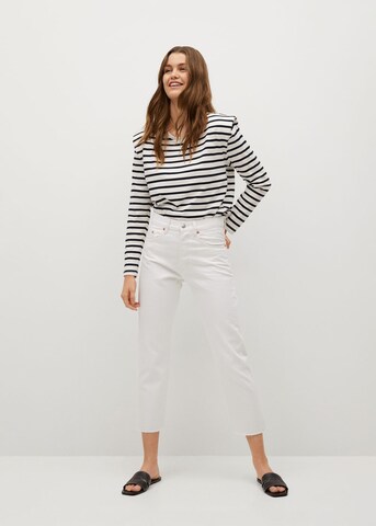 MANGO Regular Jeans 'Havana' in White