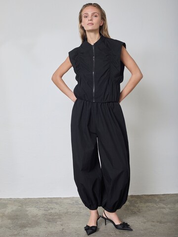 Gilet ' AcasiaCC ' co'couture en noir