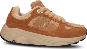 BLACKSTONE Sneakers laag 'V-RILEY' in Bruin: voorkant