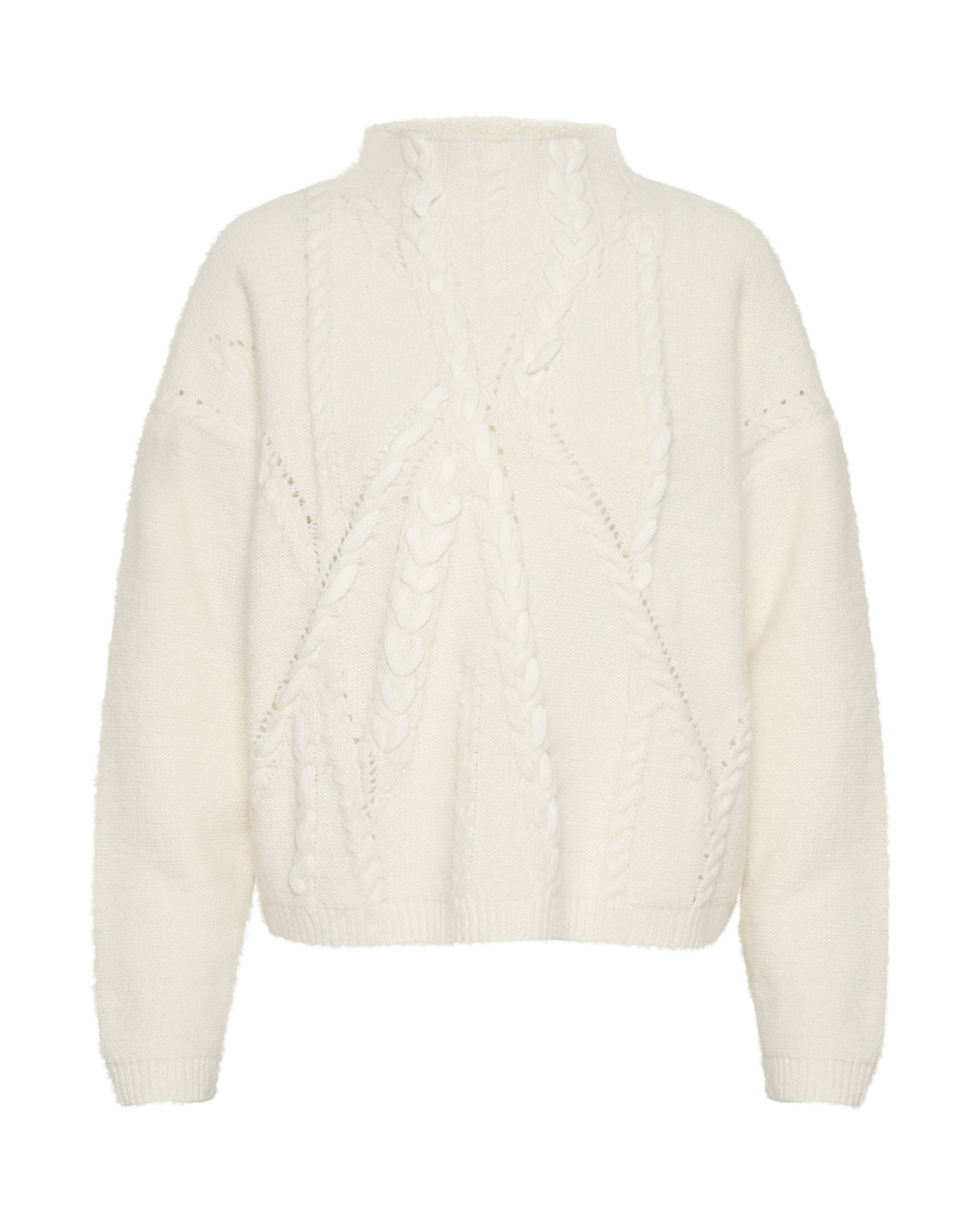 My Essential Wardrobe Pullover 'Sola' in Weiß: Vorderseite