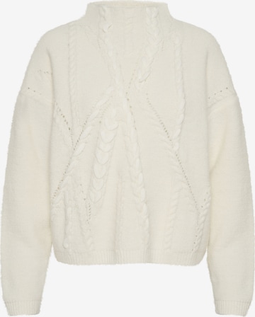 Pull-over 'Sola' My Essential Wardrobe en blanc : devant