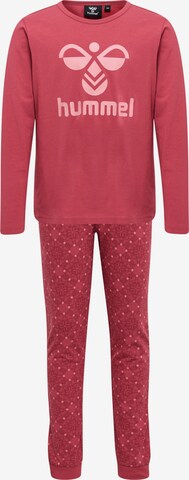 Hummel Pajamas 'Carolina' in Red: front