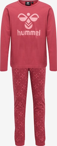 Pyjama 'Carolina' Hummel en rouge : devant