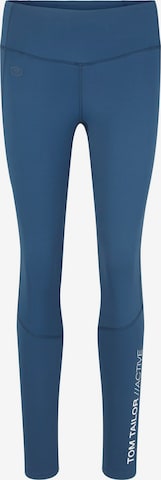 TOM TAILOR Skinny Leggings 'Anke' in Blauw: voorkant