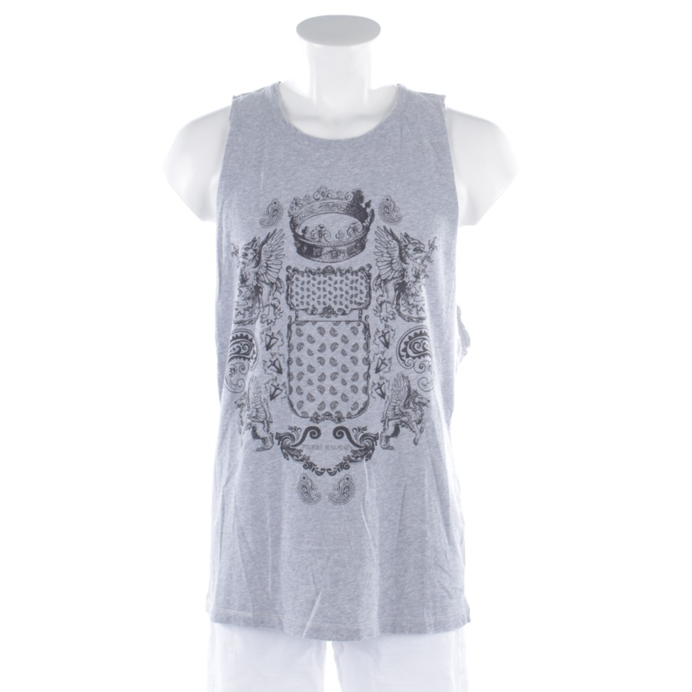 Balmain Shirt in XL in Grey: front