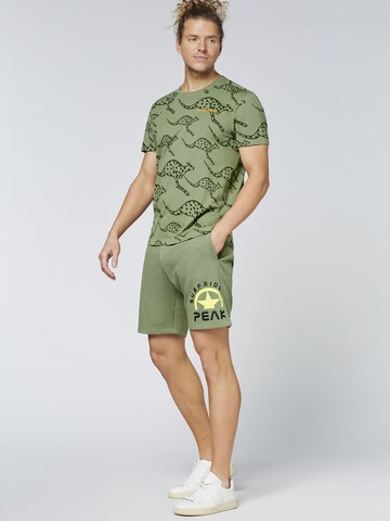 CHIEMSEE Regular Pants in Green