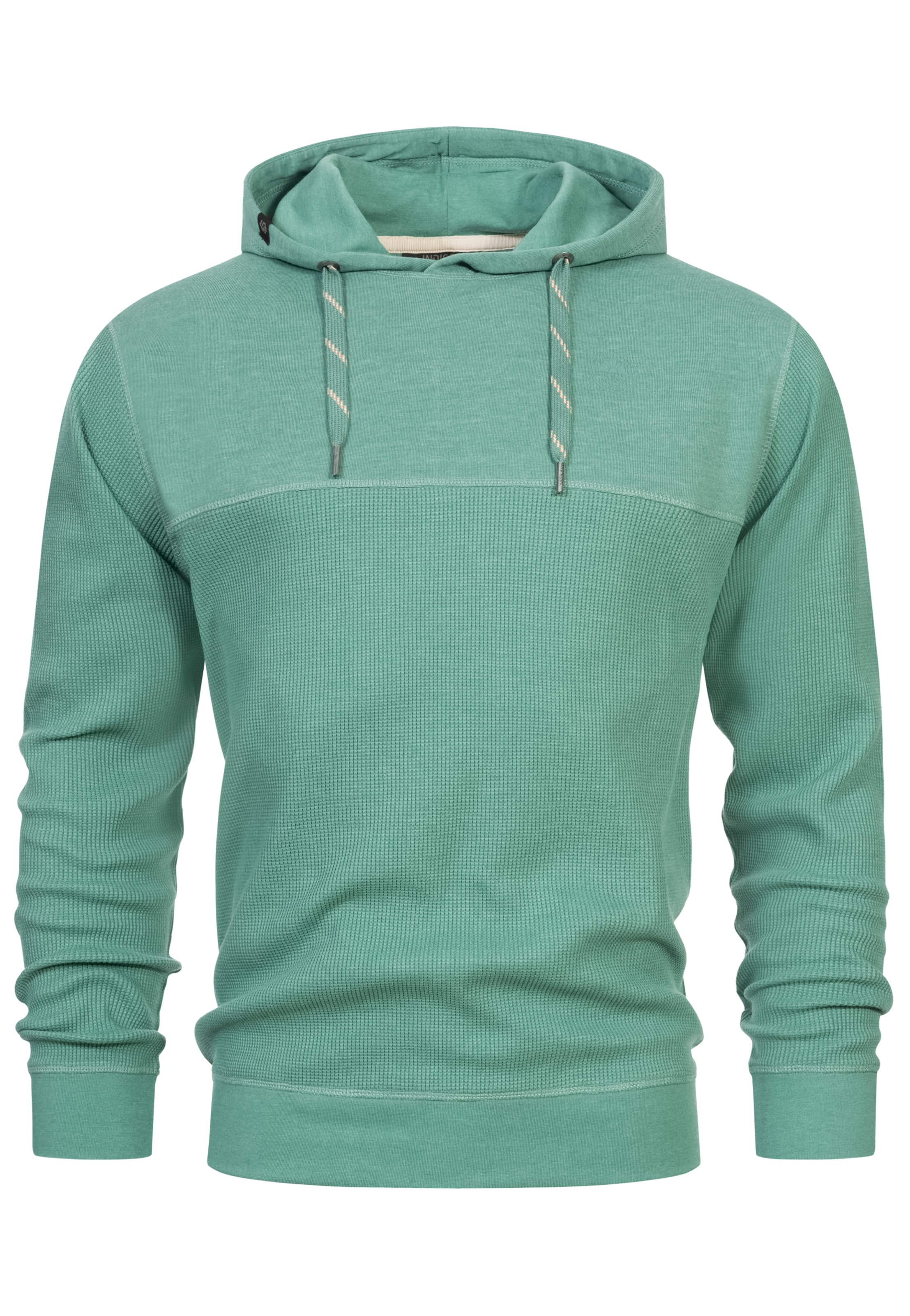 INDICODE JEANS Sweatshirt 'Tommaso' in Grün: Vorderseite