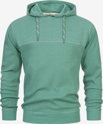 INDICODE JEANS Sweatshirt 'Tommaso' in Green: front