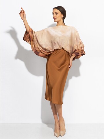 JIORO Tunic 'ANCIENT TOWN' in Beige