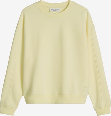 Sweat-shirt Marc O'Polo DENIM en jaune : devant
