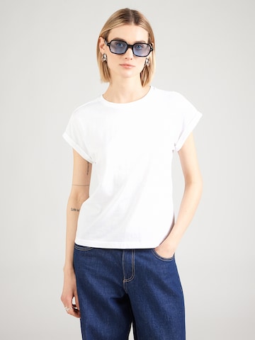 ONLY Футболка 'ONLHAPPY' в Коричневый: спереди