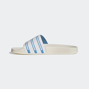 ADIDAS ORIGINALS Muiltjes 'Adilette' in Blauw