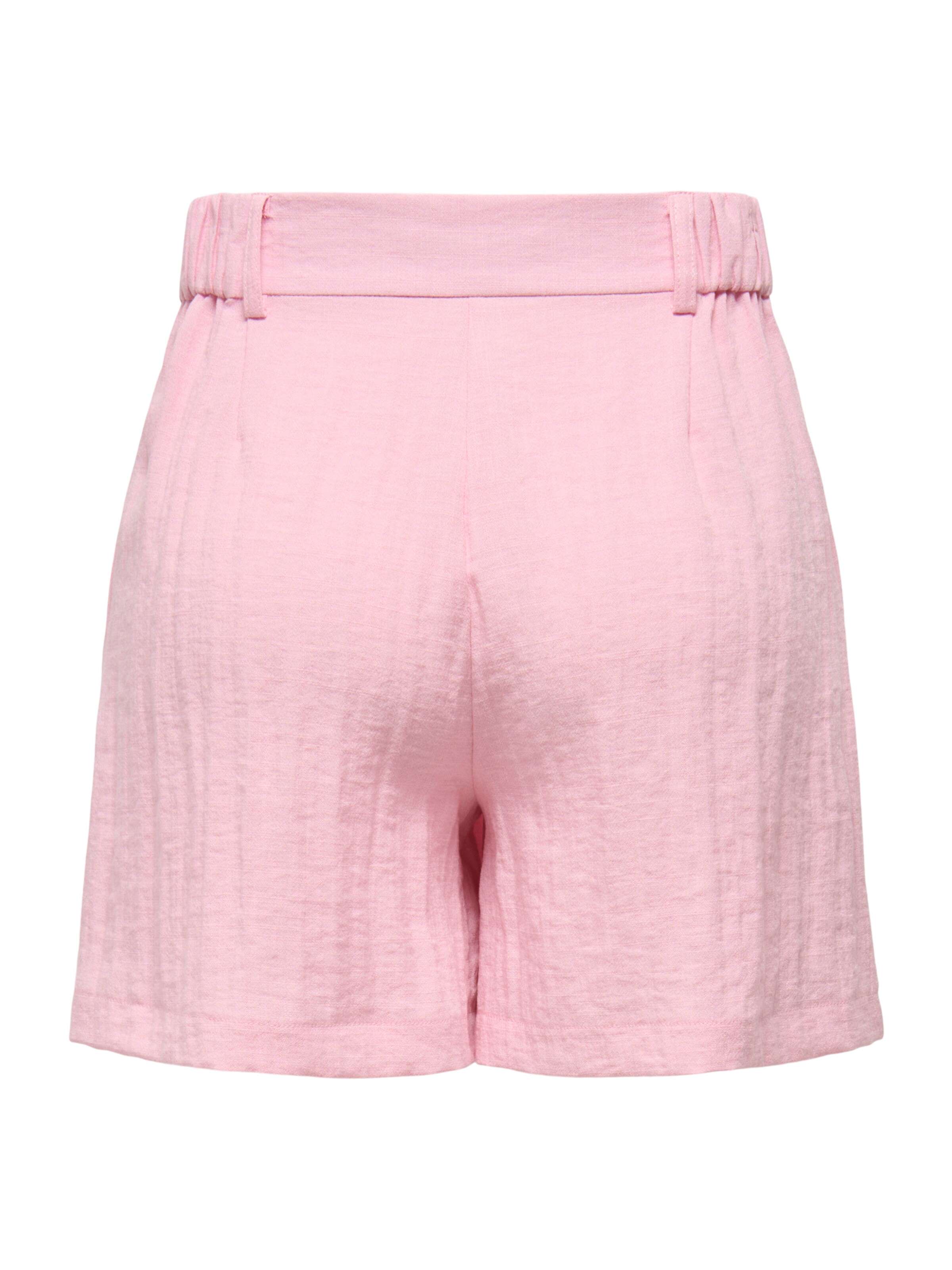 ONLY Regularen Hlače z naborki 'ONLITA' | roza barva