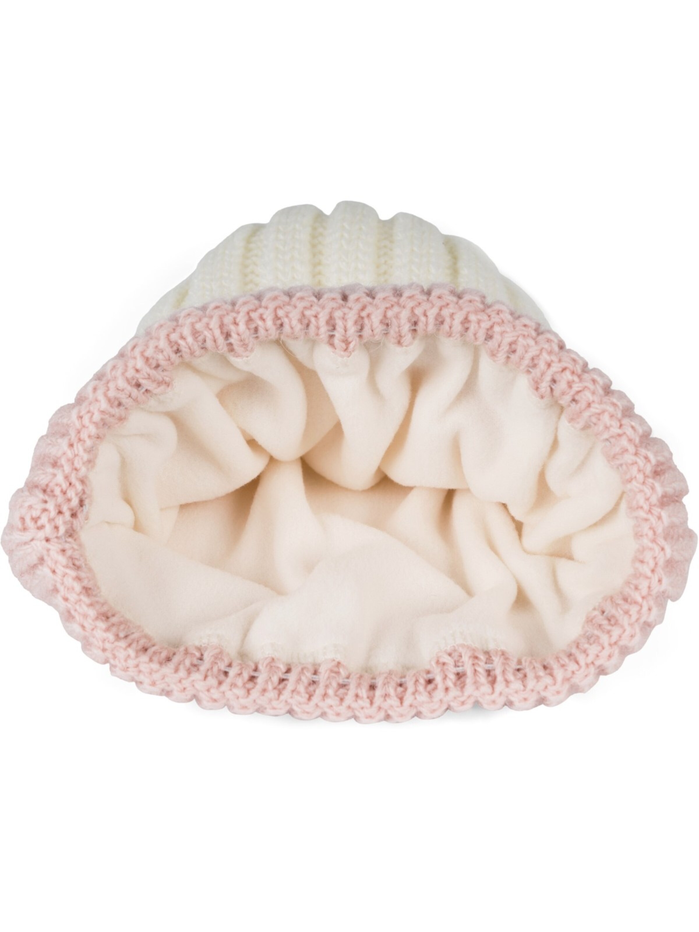 styleBREAKER Mütze 'Strickmütze Farbverlauf mit Thermo-Fleece'‌‌‌‌‌‌‌‌ in Pink