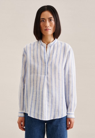 SEIDENSTICKER Blouse in Wit: voorkant