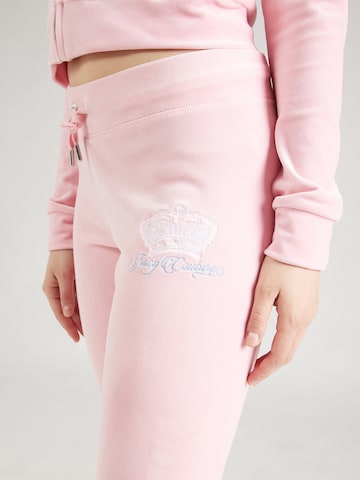 Juicy Couture Bootcut Παντελόνι 'LISA 'ALL HAIL JUICY'' σε ροζ