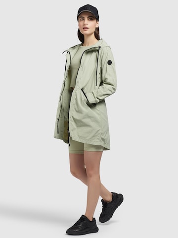 khujo Between-Seasons Coat 'Games2' in Green