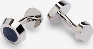 BOSS Cufflinks 'Simony' in Silver: front