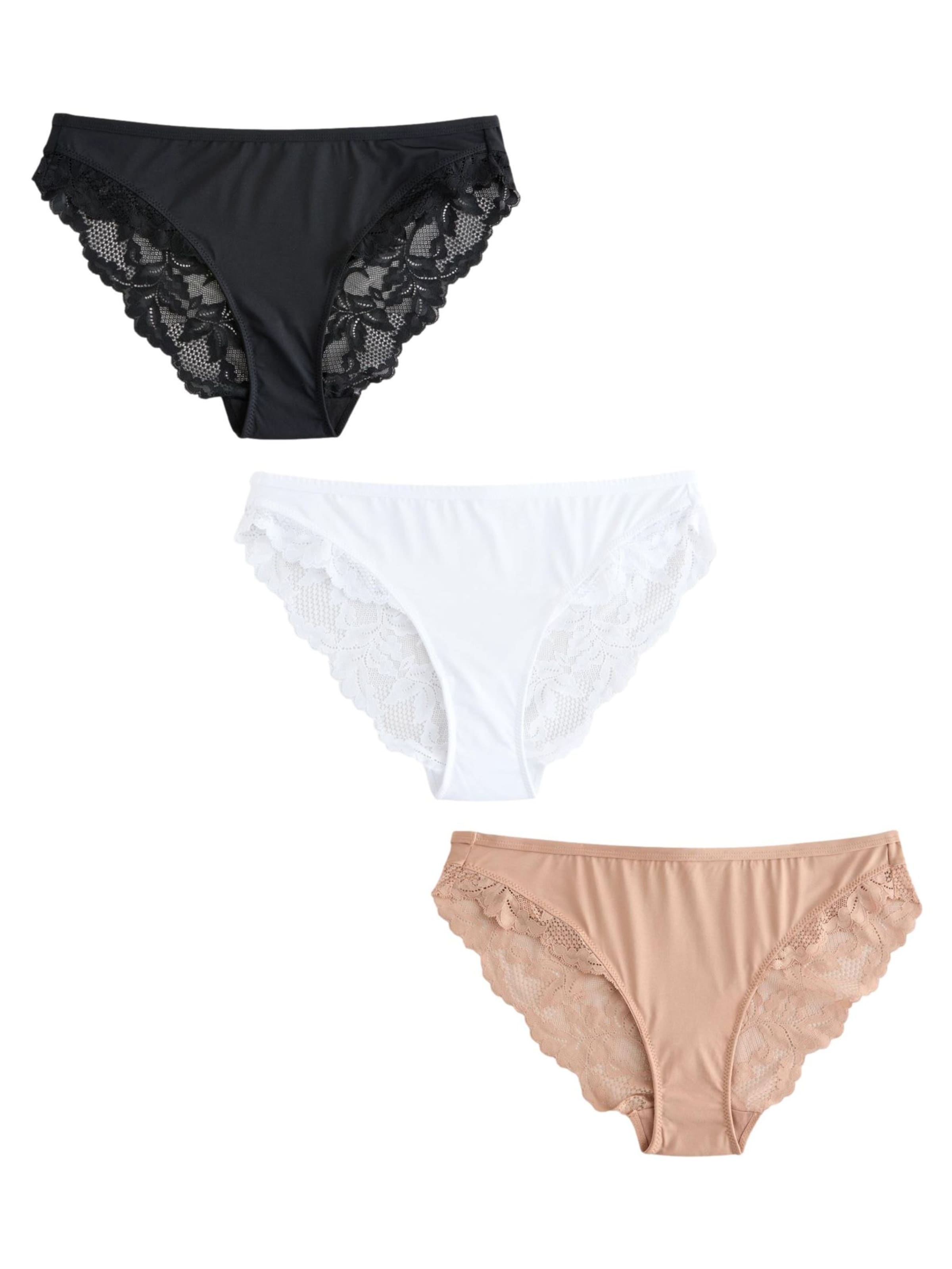 Slip de la Next pe bej: față