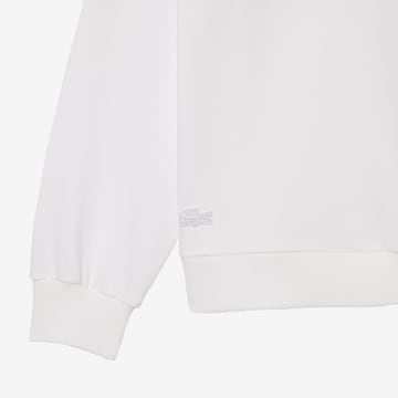 Sweat-shirt LACOSTE en blanc