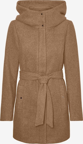 VERO MODA Between-Seasons Coat in Brown: front