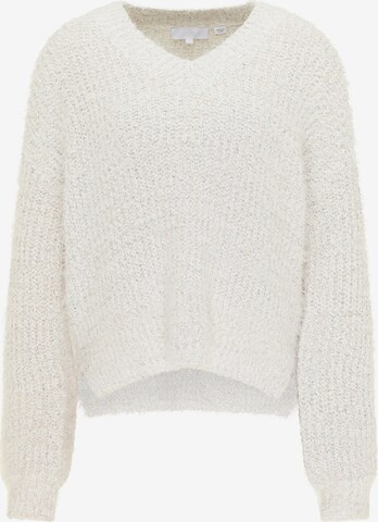 usha WHITE LABEL Pullover in Weiß: predná strana