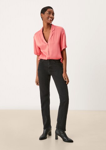 s.Oliver BLACK LABEL Bluse in Pink