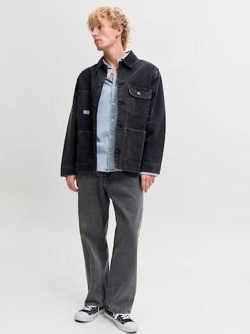 JACK & JONES Baggy Παντελόνι 'JPSTALEX ANTONIO' σε μαύρο